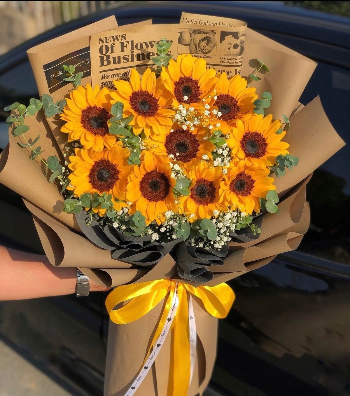 Sunflower Delight Bouquet
